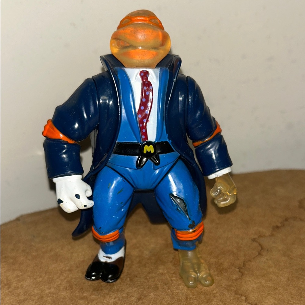 Preowned TMNT Teenage Mutant Ninja Turtles Invisible Man Michaelangelo Monsters